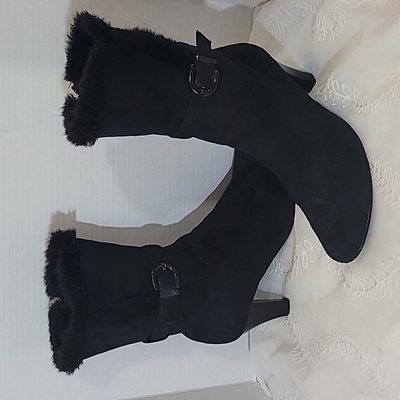Top Moda Women's Booties Black Size 9 - Picture 1 of 10